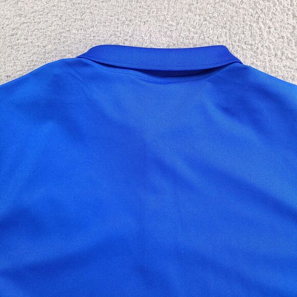 Nike Polo Shirt Mens Large Blue Golf Gridiron‎ Insurance Underwriters Embroidery - Picture 13 of 13